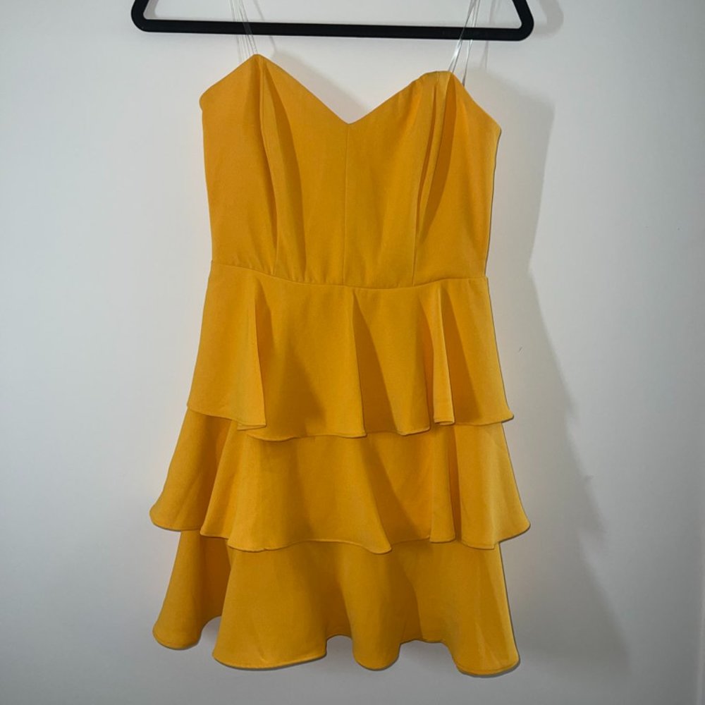 Strapless summer dress